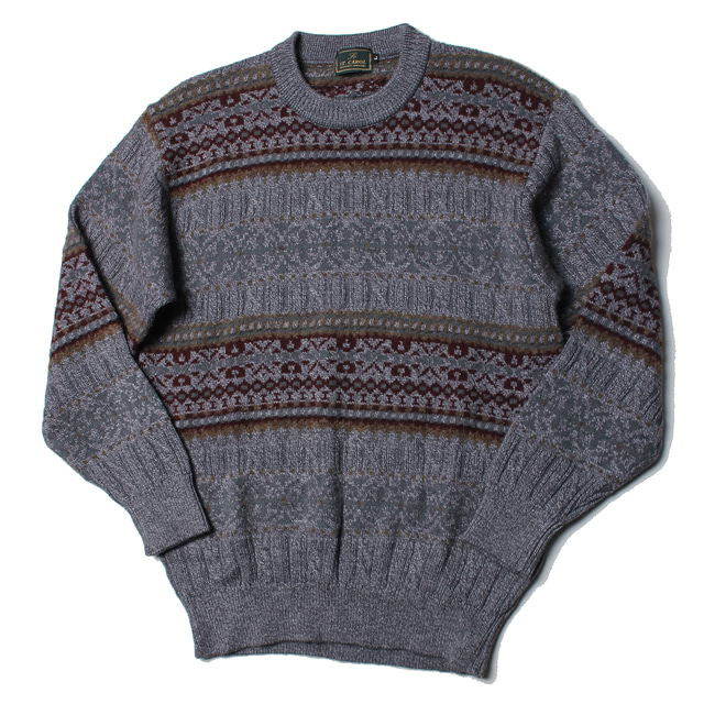 100 알파카 스웨터 오버핏 077