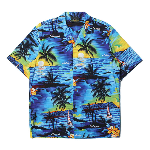 100 하와이산 면셔츠