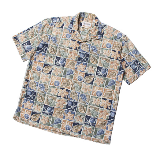 100 러기드 코튼 하와이안셔츠