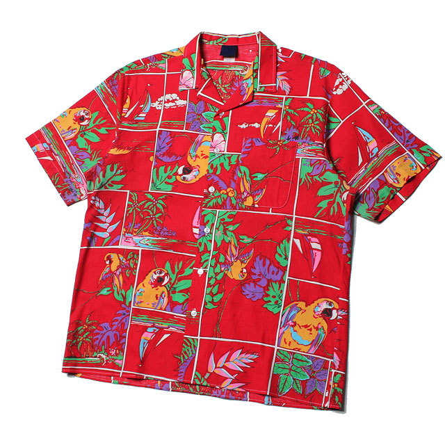 95-100 하와이안 포켓셔츠