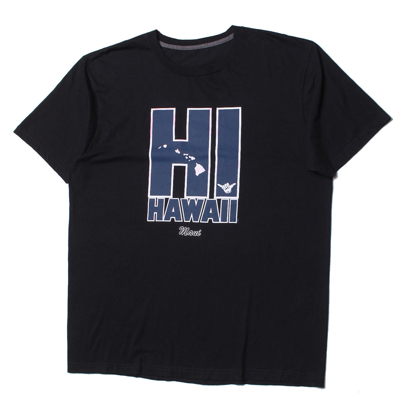 110 하와이안 티셔츠 릴렉스롱 401