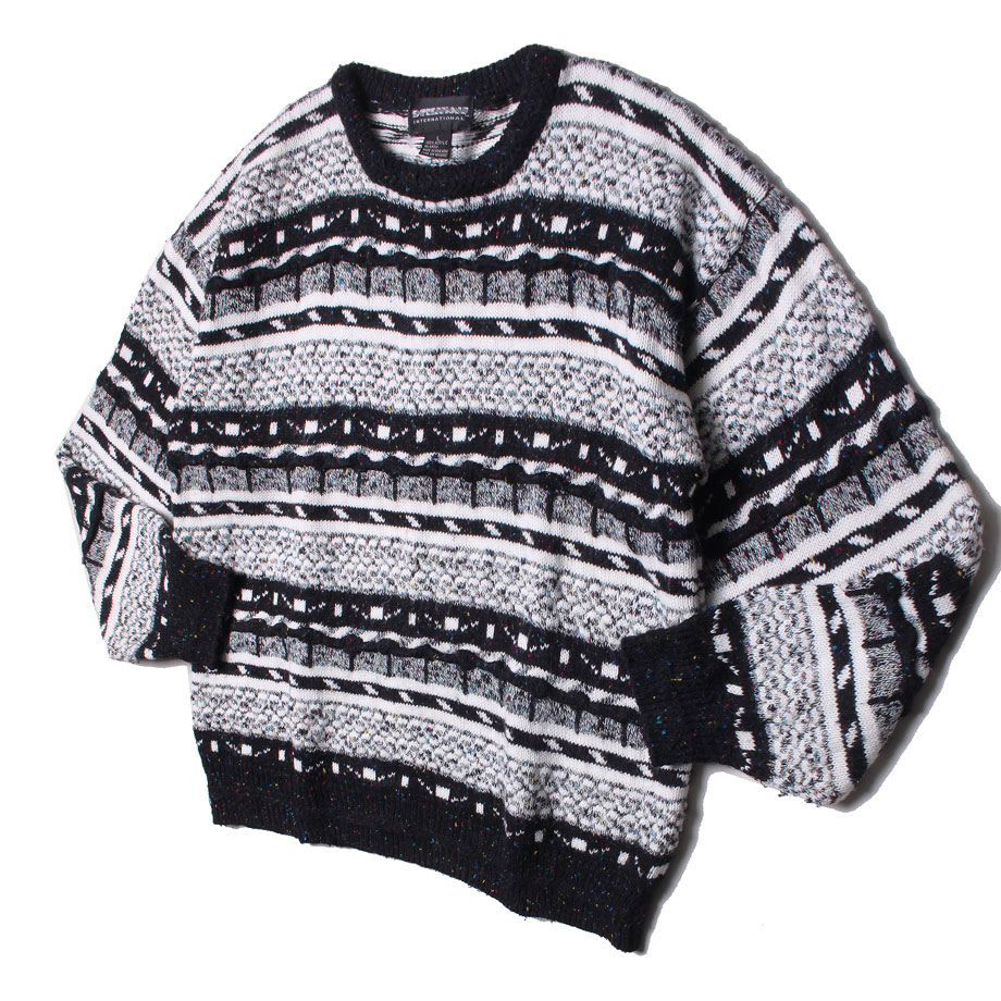 95-100 컬러믹스 스웨터 루즈핏 792